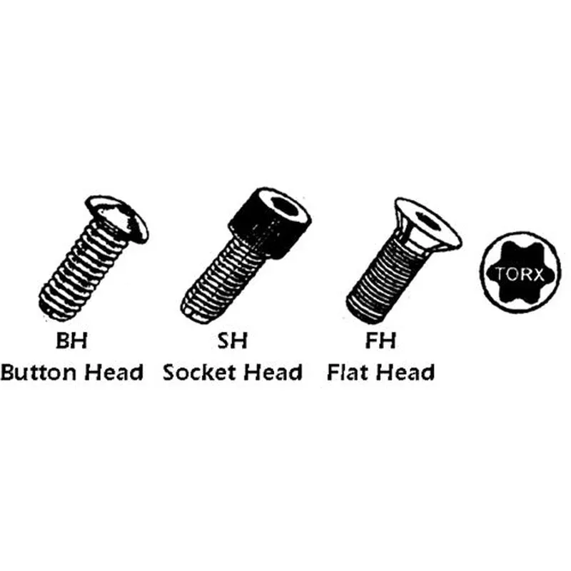 0-80 Torx Screws Pack of 10 Gold (#080BHTG)