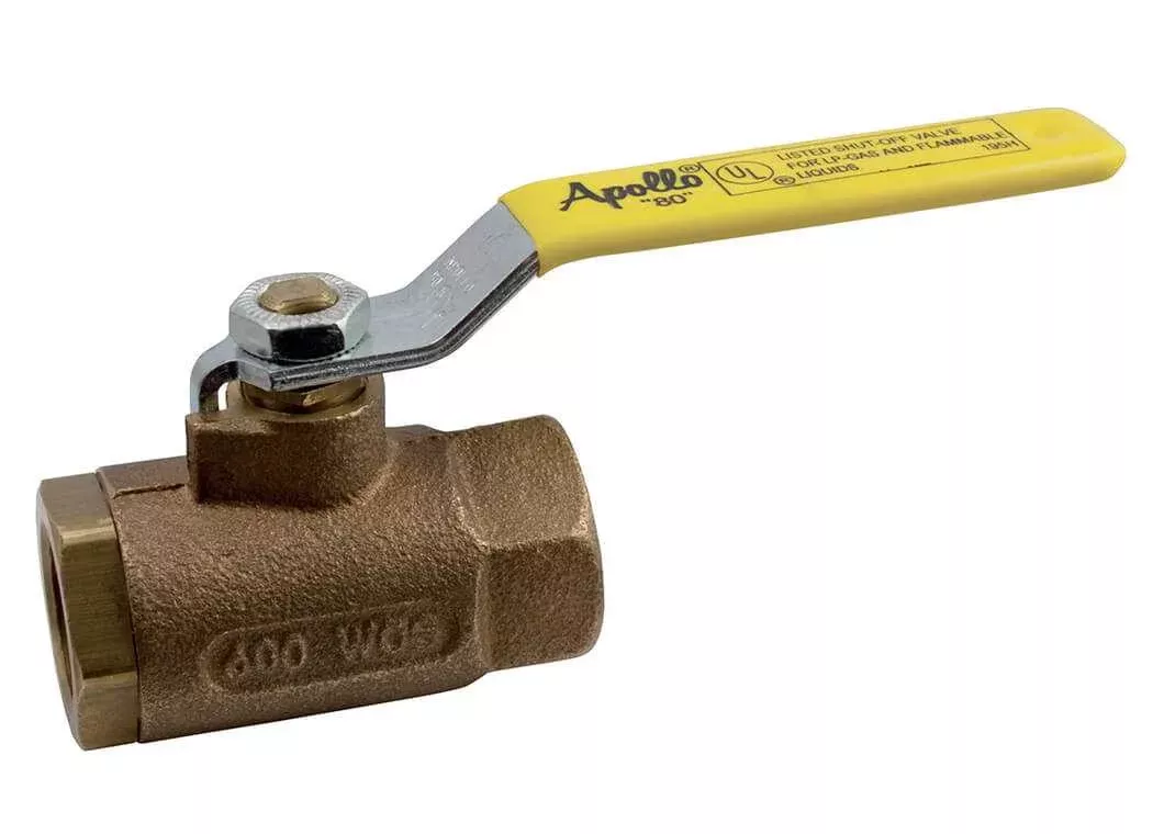1-1/2" Apollo 80-107-01 - Bronze, FNPT, LP-Gas, Ball Valve