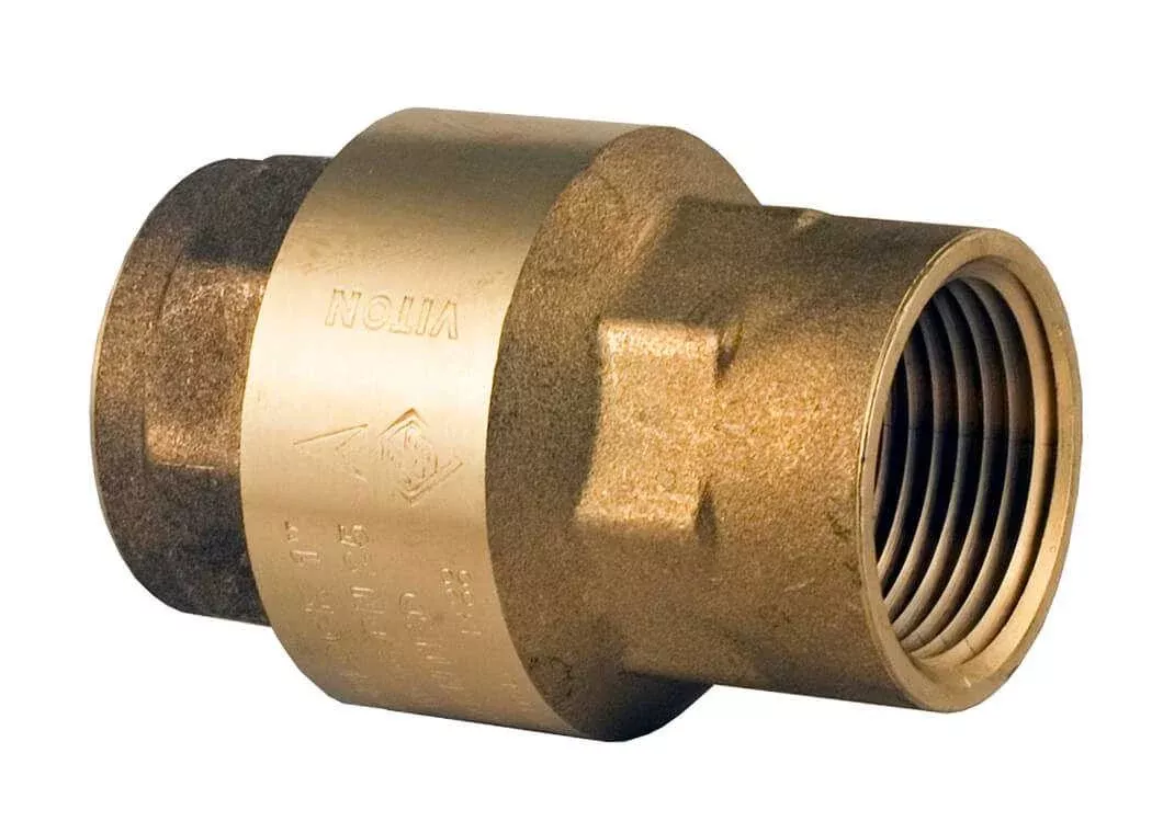1-1/2" Bonomi 100002 - Brass, NPT, In-Line Check Valve