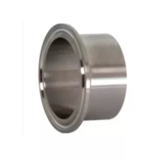 1-1/2" Sanitary Solutions SS14WMX-1.5-316L, Schedule 10 Pipe Short Weld Ferrule, 316L Stainless Steel