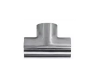 1-1/2" Sanitary Solutions SS7W7-1.5-304, Buttweld LONG Tee, Polish ID/OD, 304 Stainless Steel