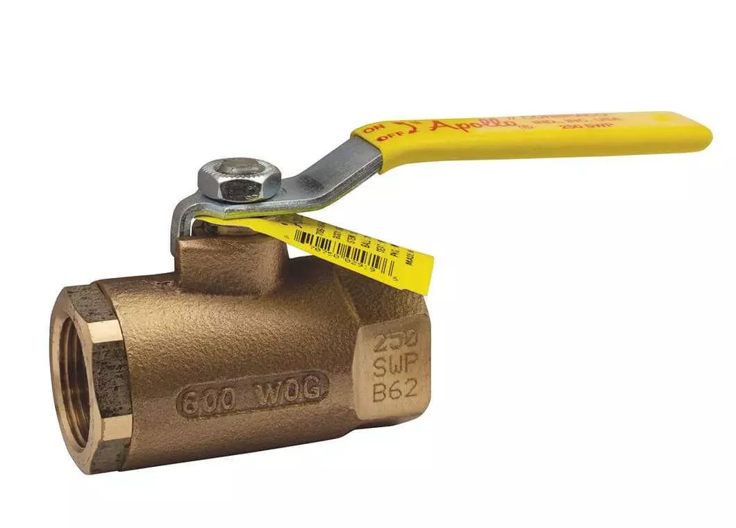 1-1/4" Apollo 70B-146-64 - Bronze, Standard Port, NPT, Ball Valve