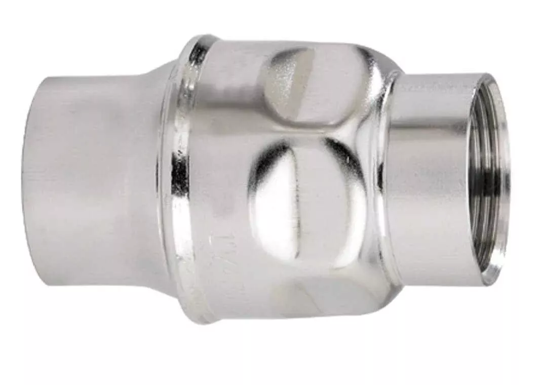 1-1/4" Bonomi S250 - Check Valve, In-Line, Stainless Steel, FNPT Threaded