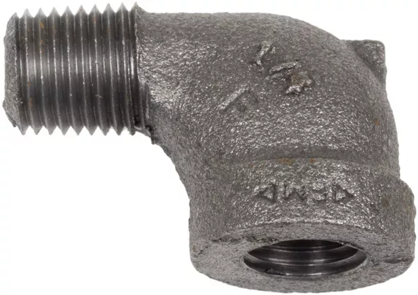 1 /4 Inch 90 Degree Black Iron Street Elbow for Farm Equipment