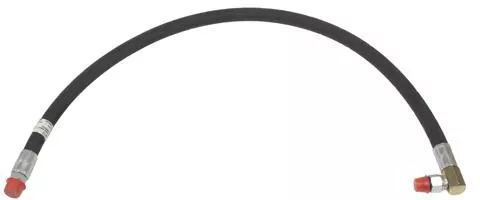 1 Wire Hydraulic Hose Assembly with ORB and NPT Fittings - 44 Inch