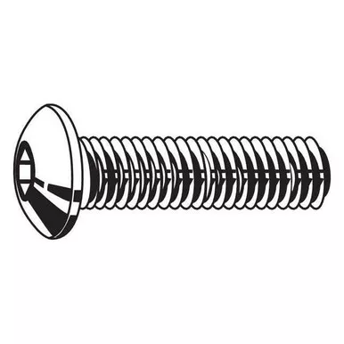 #6-32 Socket Head Cap Screw, Button, Black Oxide Steel, 1-1-2 in Length, 100 PKU07150.013.0150