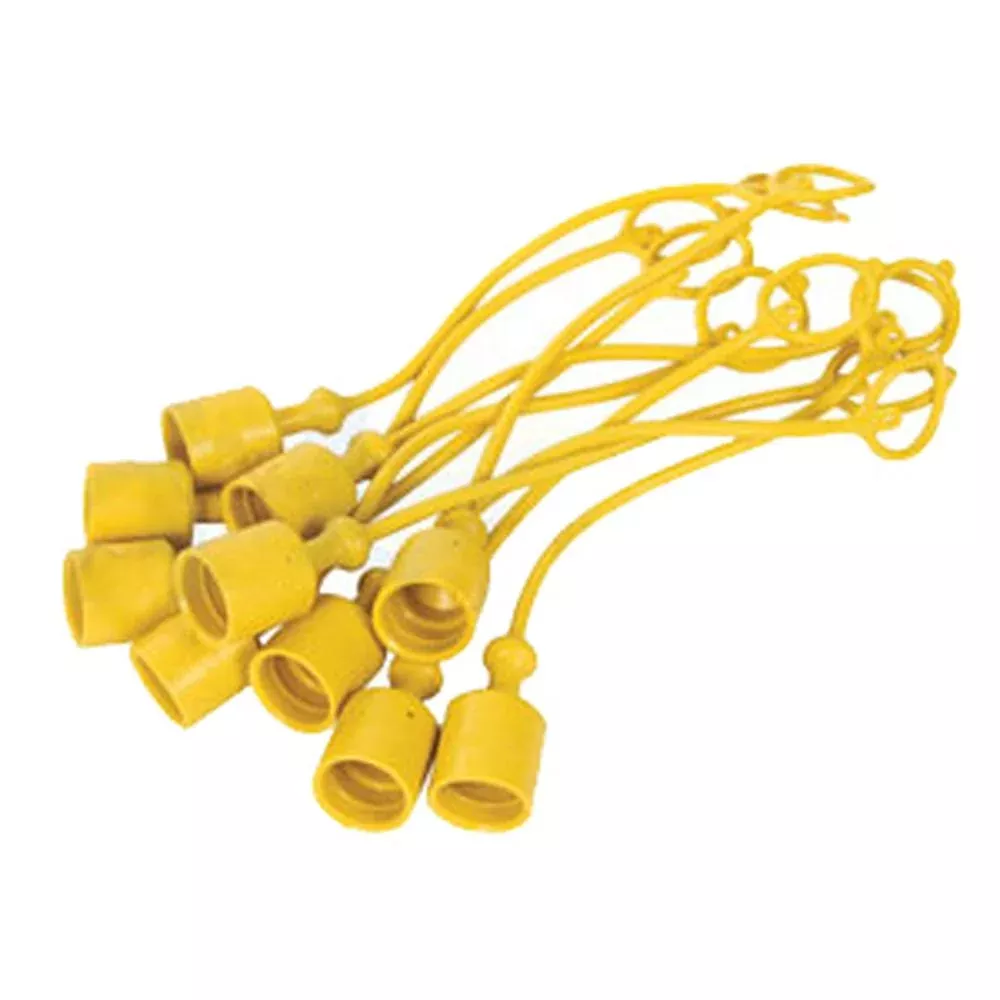 A-C211018-AI Dust Cap, 1/2", Yellow