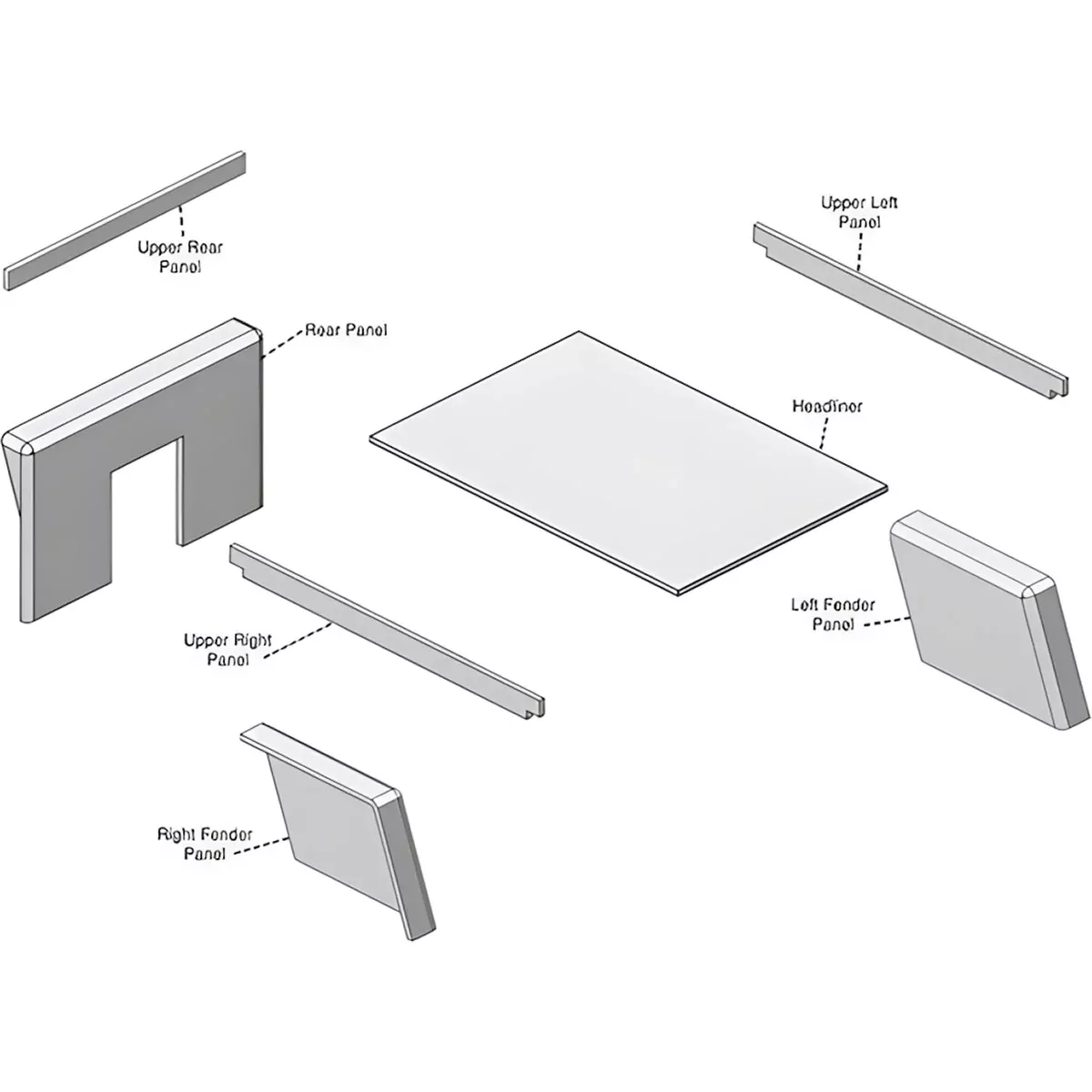 Cab Foam Kit for Farmall & International 1026, 1256, 1456