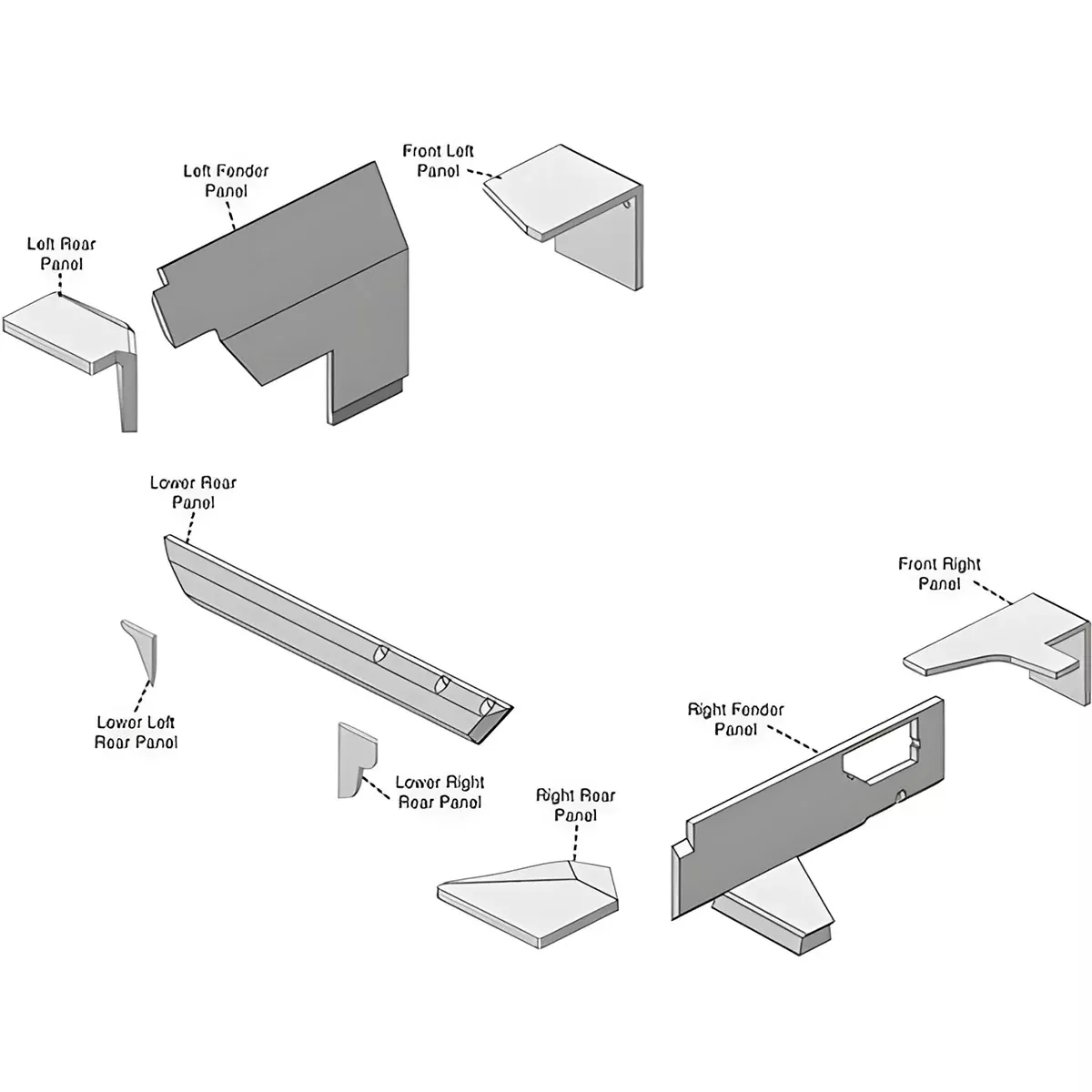 Cab Foam Kit for John Deere 4055, 4255, 4455, 4555, 4560