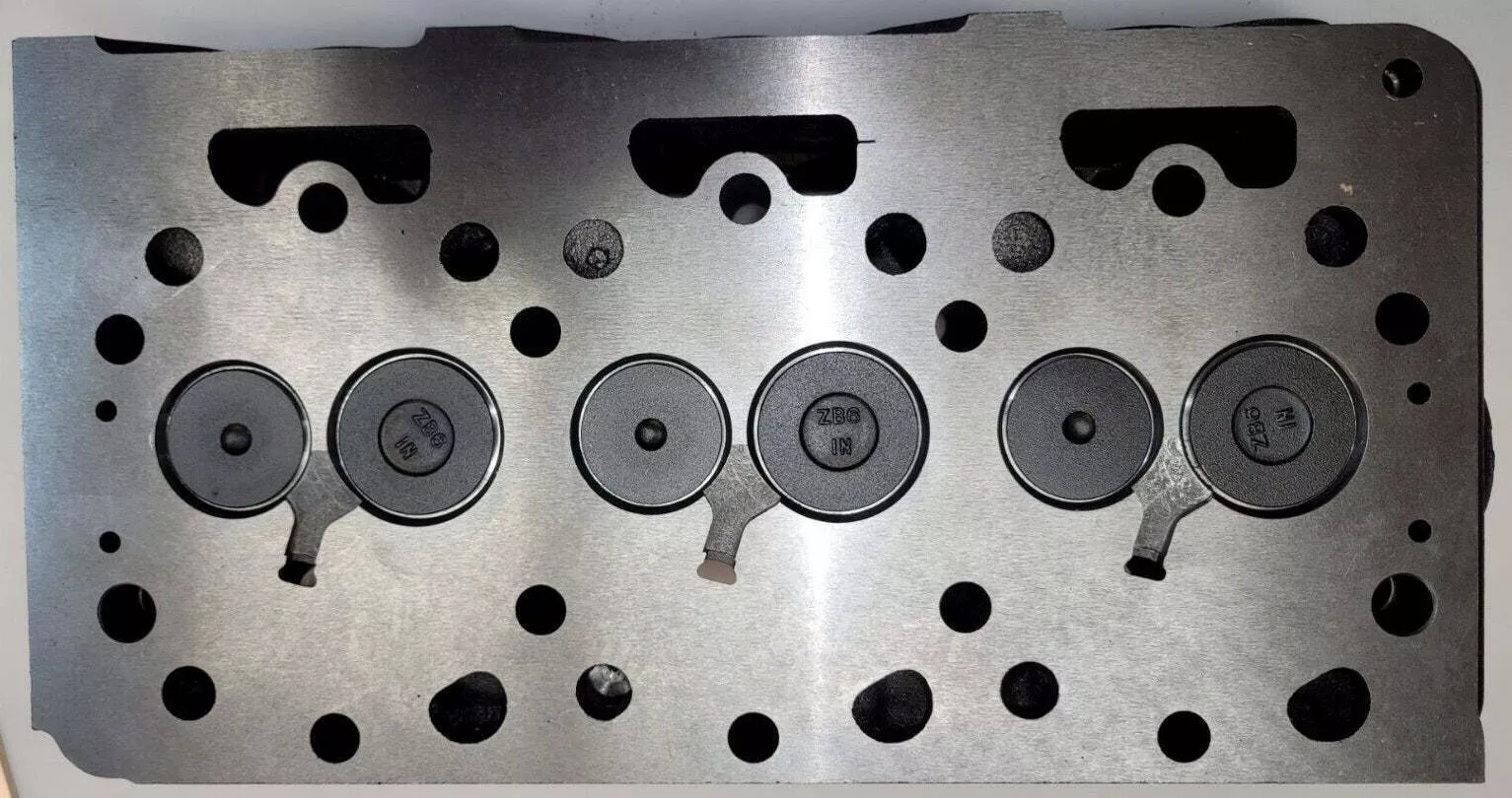 Complete Cylinder Head w/ Valves for Kubota B6200