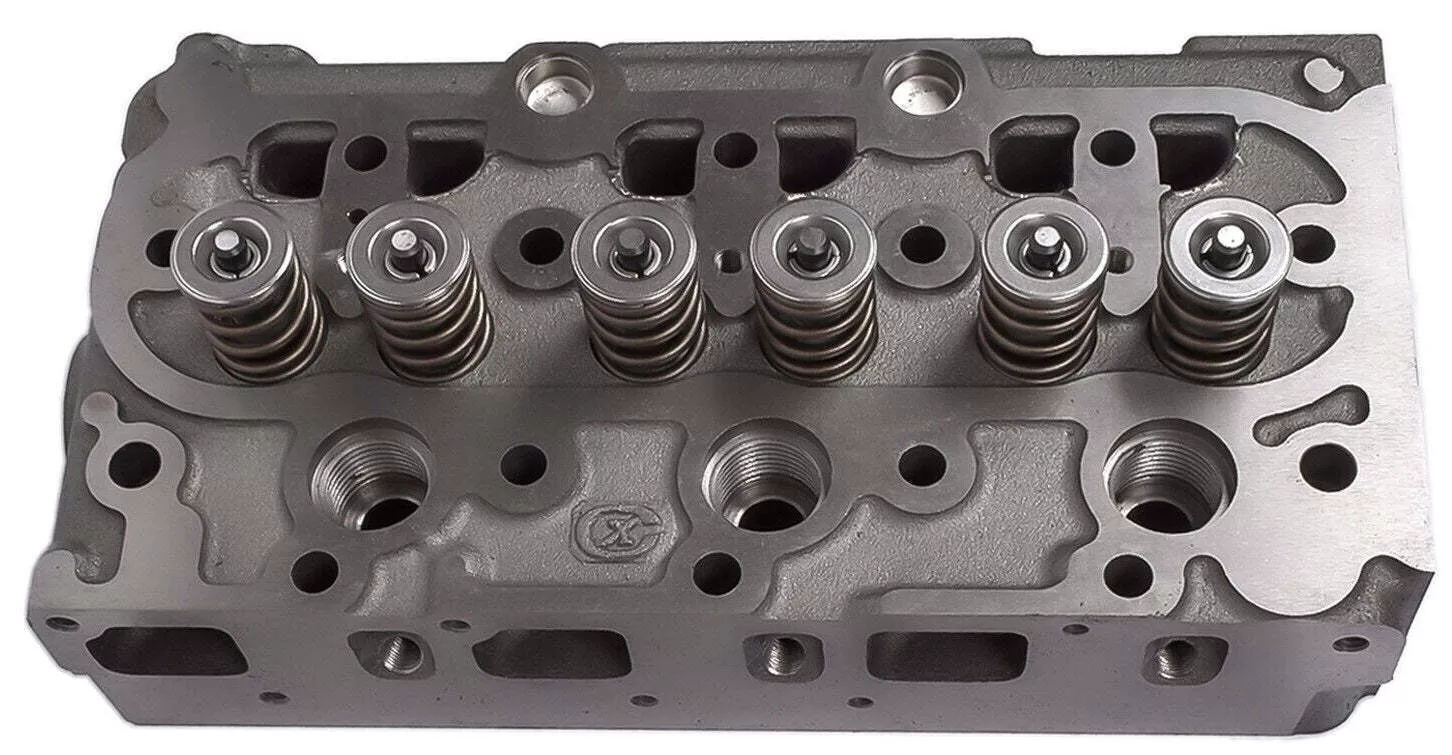 Complete Cylinder Head w/ Valves Replaces Kubota Part Number 15371-03044