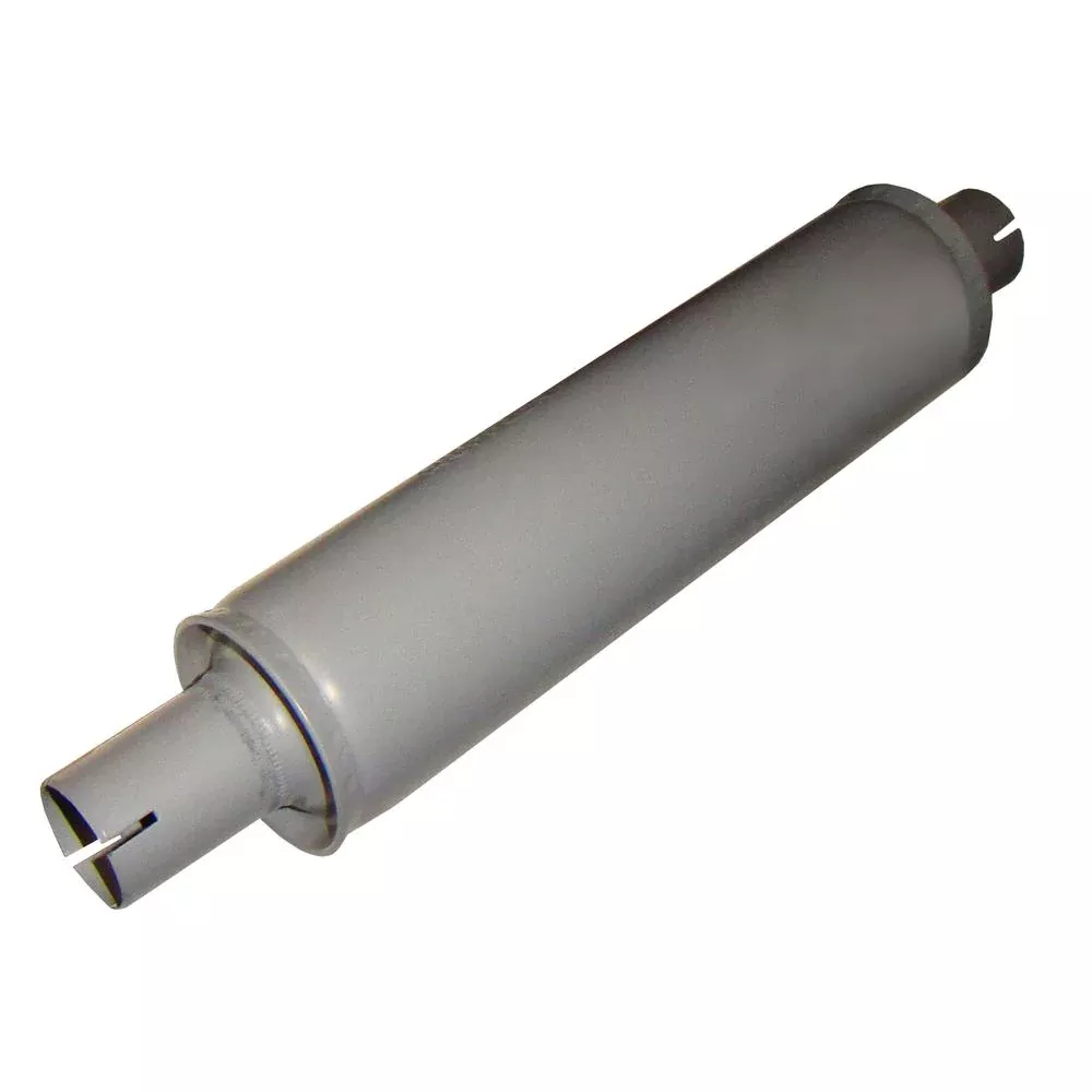 FDS121 Horizontal Round Body Muffler - Fits Ford