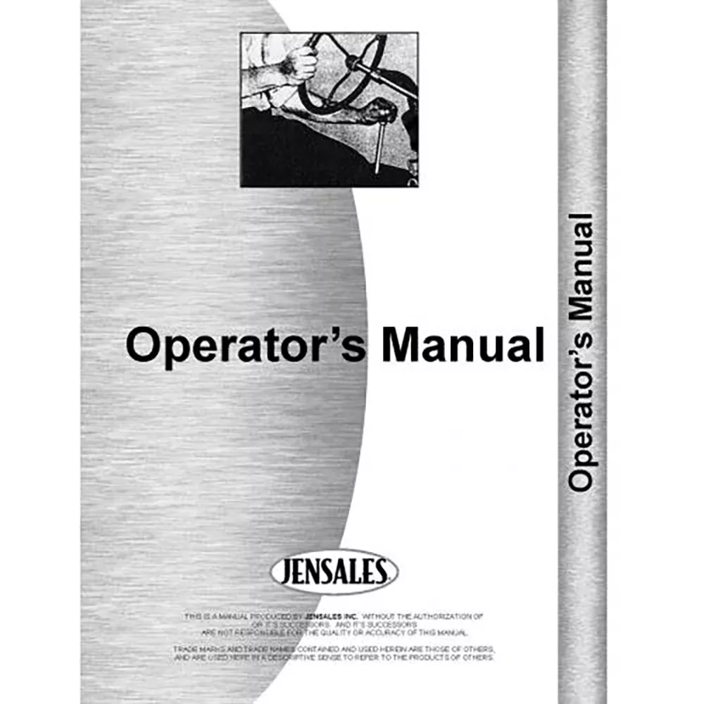 Fits International Harvester TD25 Crawler Gear/Torque Converter Operator Manual