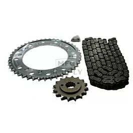 Honda Hawk GT 650 Chain and Sprocket Set for 1988-1991.