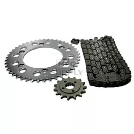 Honda XR650L Chain and Sprocket Set for 1993-2013.