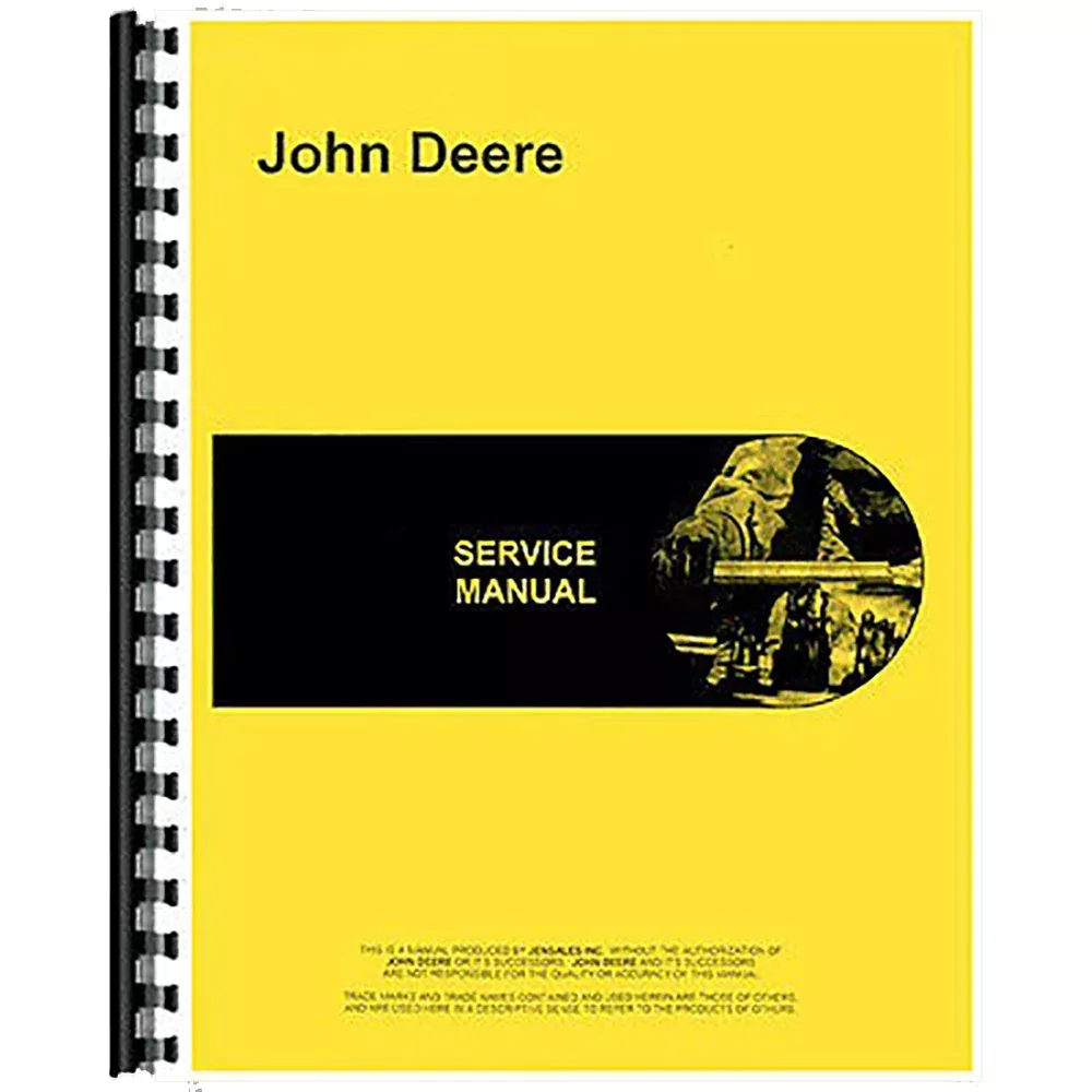 JD-S-SM2030 Service Manual Fits John Deere 8010 Tractor