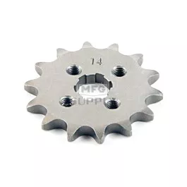 K22-2503 - Honda 14 Tooth Front Sprocket for 1980-2003.