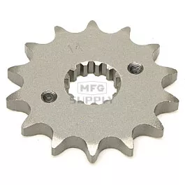 K22-2771 - Yamaha, Suzuki and Kawasaki 14 Tooth Front Sprocket for 1977-2007.