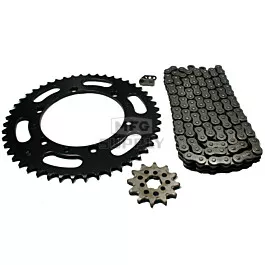 Kawasaki KX125 Chain and Sprocket Set for 1998 & 1999.