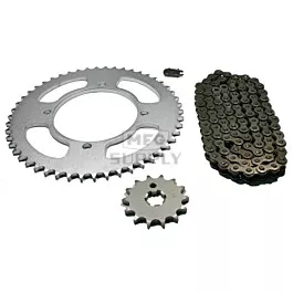 Kawasaki KX85 Chain and Sprocket Set for 2002-2020.