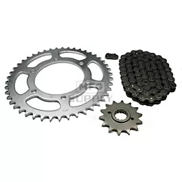 Kawasaki Ninja 250R Chain and Sprocket Set for 1988-2012.