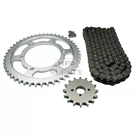 Kawasaki Ninja ZX6 600 Chain and Sprocket Set for 1993-2002.