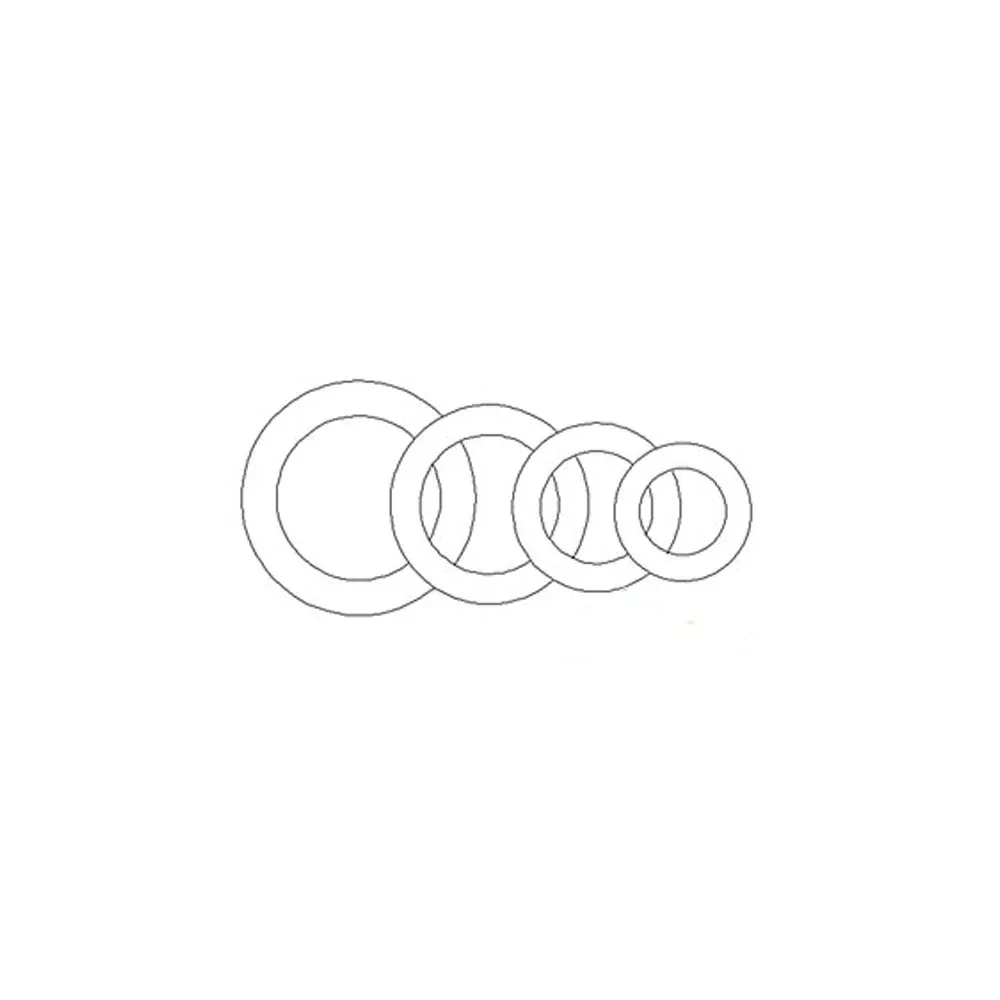 A-MB19-AI Bushing, Machine 1 3/4" X 2 1/2" 14 Ga. (Narrow Rim)
