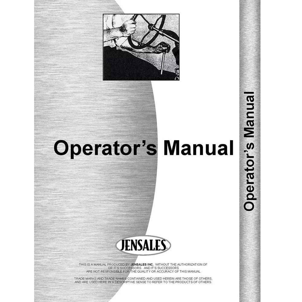 New Aftermarket Operators Manual for Special Attachments Fits FARMALL