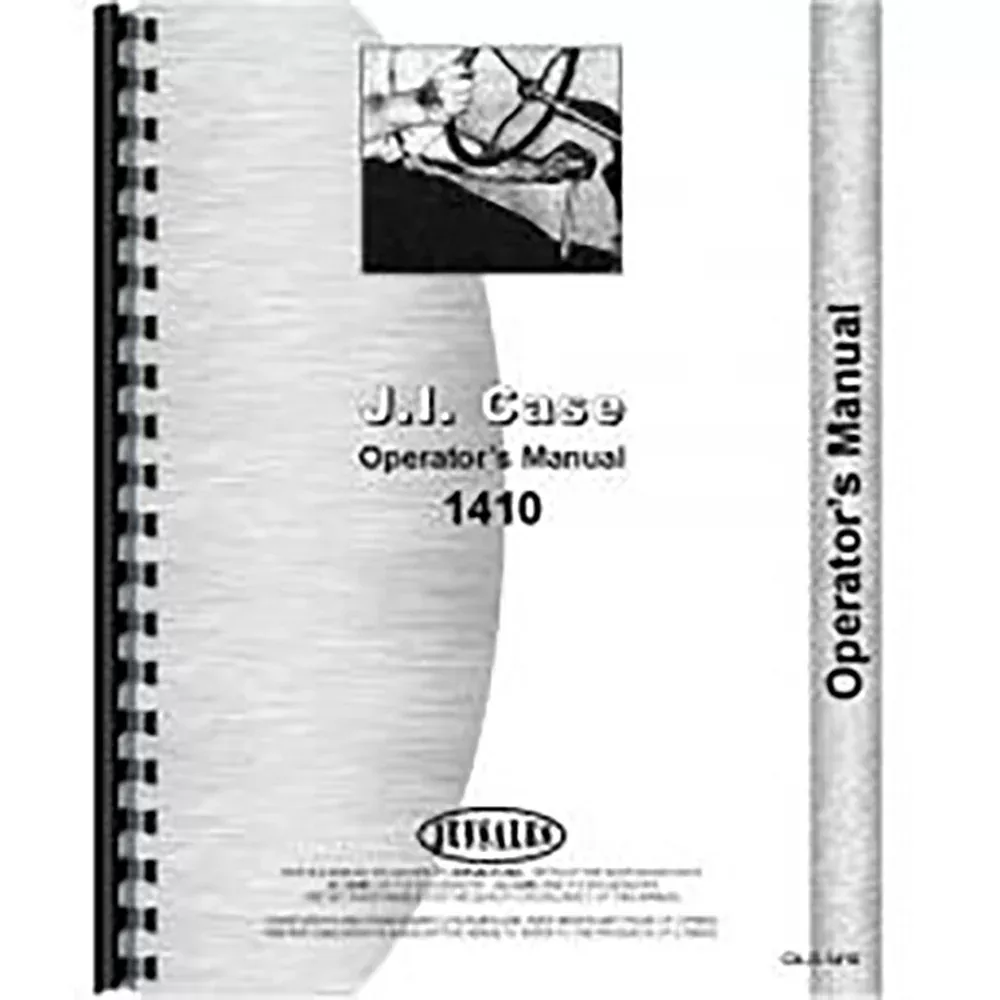 Operators Manual Fits Case 1410 Tractor