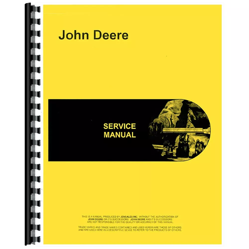 RAP1307198 Service Manual Fits John Deere 60 Lawn & Garden Tractors