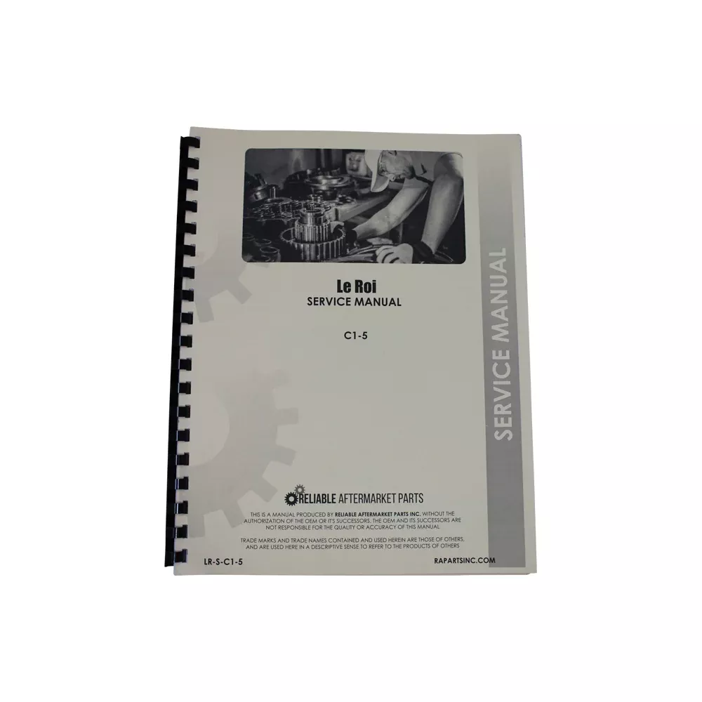 Service Manual for LeRoi Engine