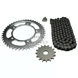 Suzuki GSXR 600 Chain and Sprocket Set for 2006-2009.