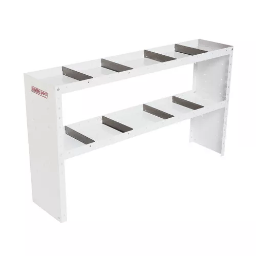 Weather Guard 9336-3-03 Heavy Duty Adjustable 3 Shelf Unit - 13 1/2x60x34