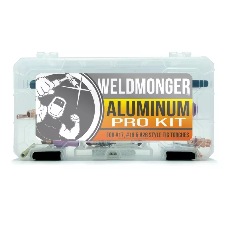 Weldmonger Aluminum PRO Kit – for #17/18/26 Style Torches