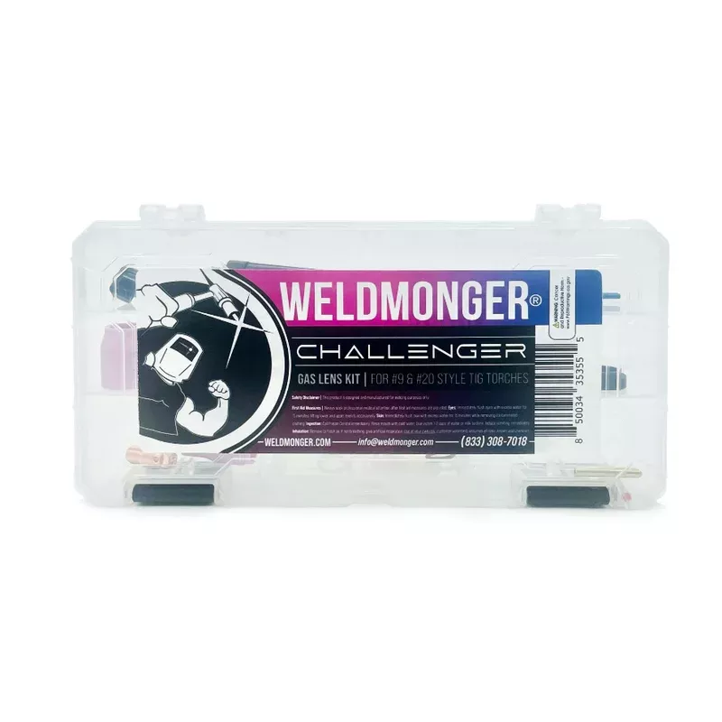 Weldmonger Challenger TIG Kit for #9/20 Torches