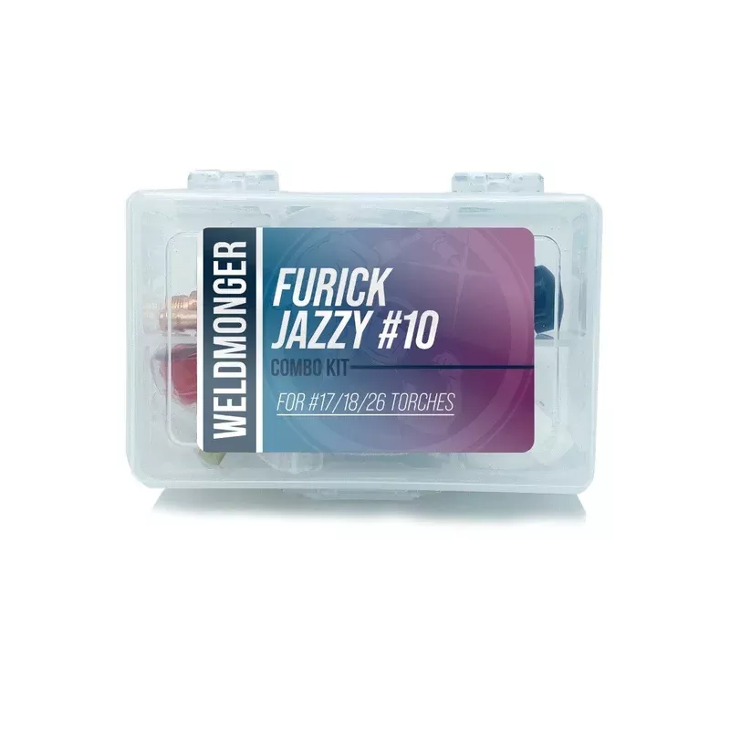 WELDMONGER Furick Jazzy #10 Combo Kit – For 17/18/26 Style Torches