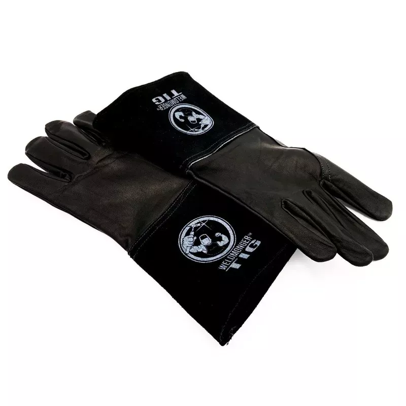 Weldmonger TIG Welding Gloves – Black 3″ Cuff