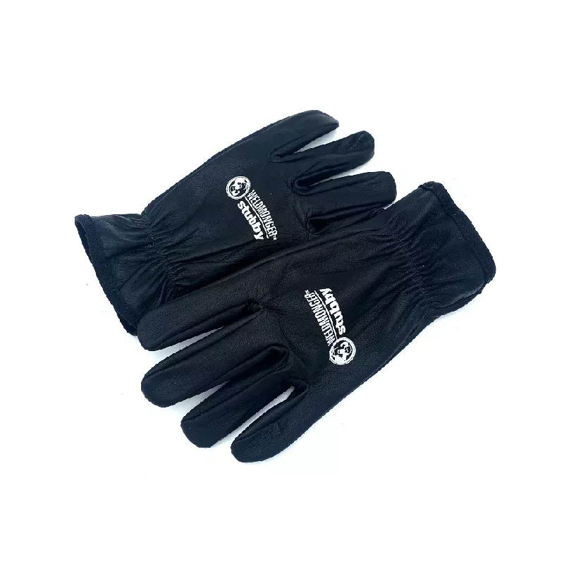 Weldmonger TIG Welding Gloves – Black “Stubby”