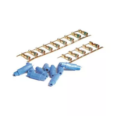 Wire Terminal Kit, 8 AWG, Bare Insulated, Assorted, Crimp Termination Only99510