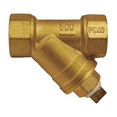 Y Strainer, 3-8" Pipe, FNPT x FNPT, Forged Brass, 600 psiG-YSFB-38