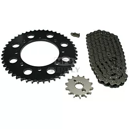 Yamaha YZ85 Chain and Sprocket Set for 2002-2013.
