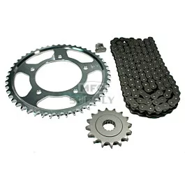 Yamaha YZF R6 600 Chain and Sprocket Set for 1999-2002.