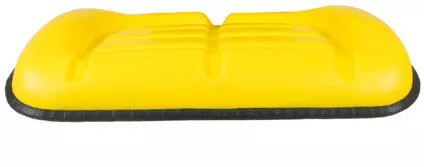 Yellow Leatherette Seat Cushion Bottom Replacement for TISCO TS1040ATSP Universal Tractor Seats
